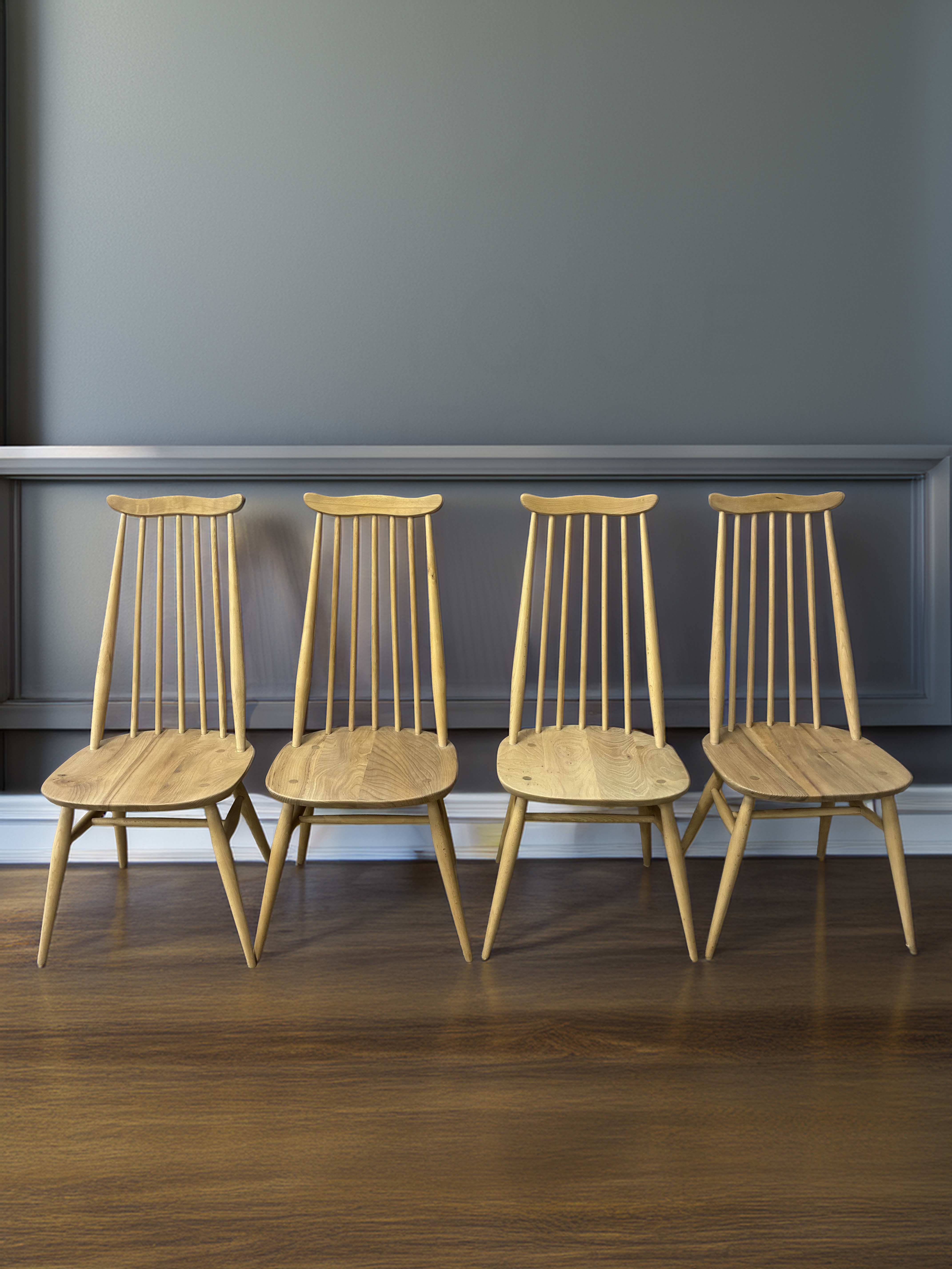 Set of Four Ercol Chairs